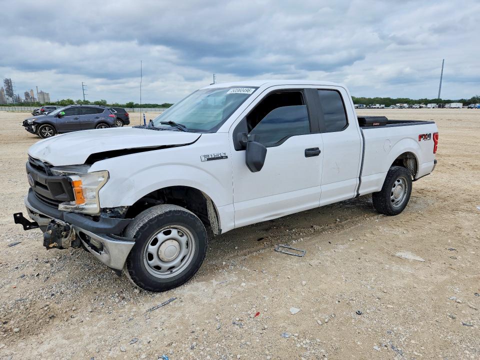2019 Ford F-150 VIN 1FTFX1E58KKD18665 COPART salvage auction — FRONT END, Tx - Salvage Vehicle Title, sold $4,600 on 2026-07-02 (photo 1)