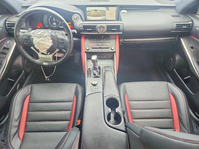 2019 Lexus Is VIN JTHBA1D28K5099954 COPART salvage auction — FRONT END, Tx - Salvage Vehicle Title, sold $4,450 on 2026-07-09 (photo 8)