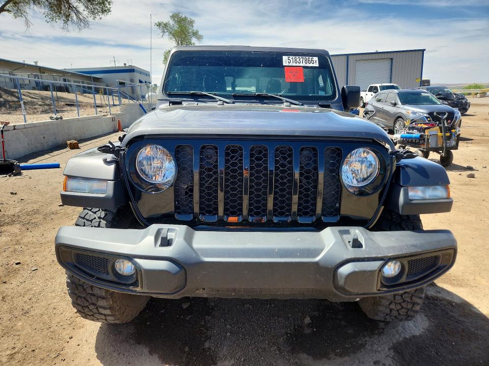 2023 Jeep Gladiator VIN 1C6HJTAGXPL525614 COPART salvage auction — REAR END, Az - Cert Of Title - Salvage, sold $9,200 on 2026-07-30 (photo 5)
