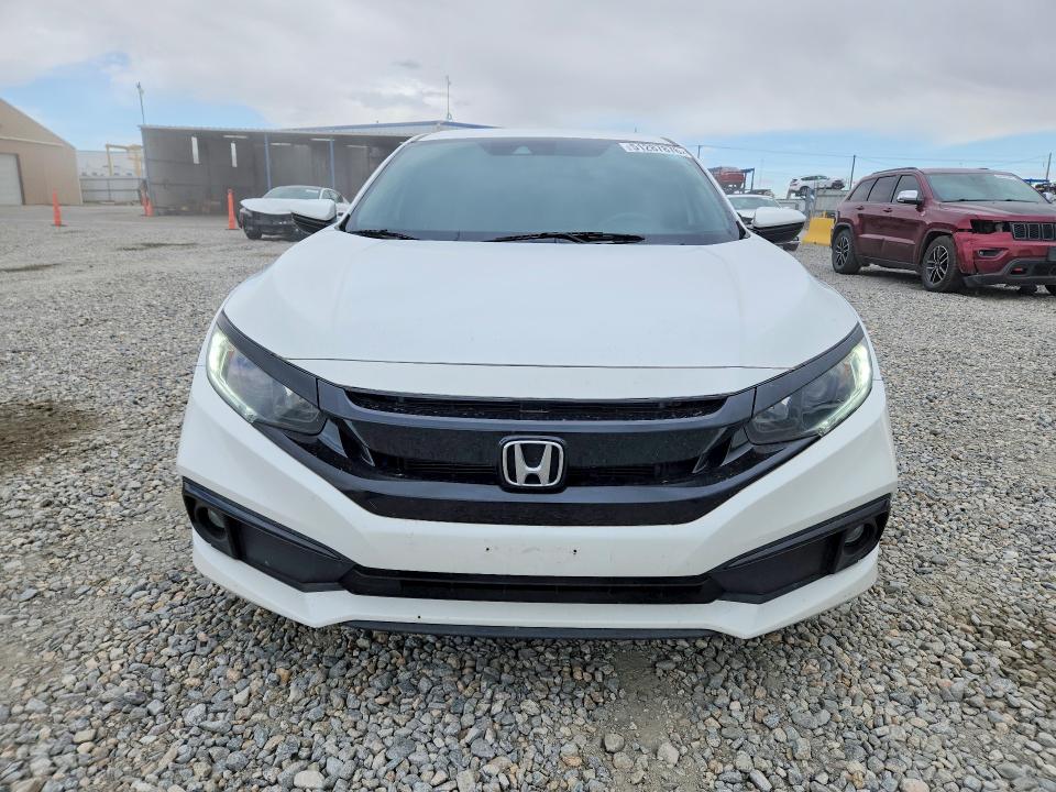 2020 Honda Civic VIN 2HGFC2F81LH582959 COPART salvage auction — SIDE, Id - Salvage Certificate Of Title, sold $5,500 on 2026-07-09 (photo 5)