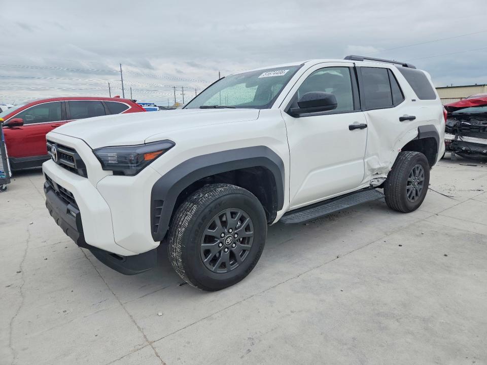 2025 Toyota 4runner VIN JTEVA5BR5S5016191 COPART salvage auction — SIDE, TX - CERTIFICATE OF TITLE, sold $29,500 on 2026-07-24 (photo 1)