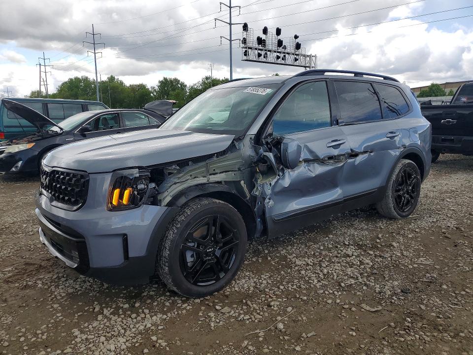 2024 Kia Telluride VIN 5XYP5DGC8RG539884 COPART salvage auction — FRONT END, OH, sold $10,200 on 2026-07-21 (photo 1)