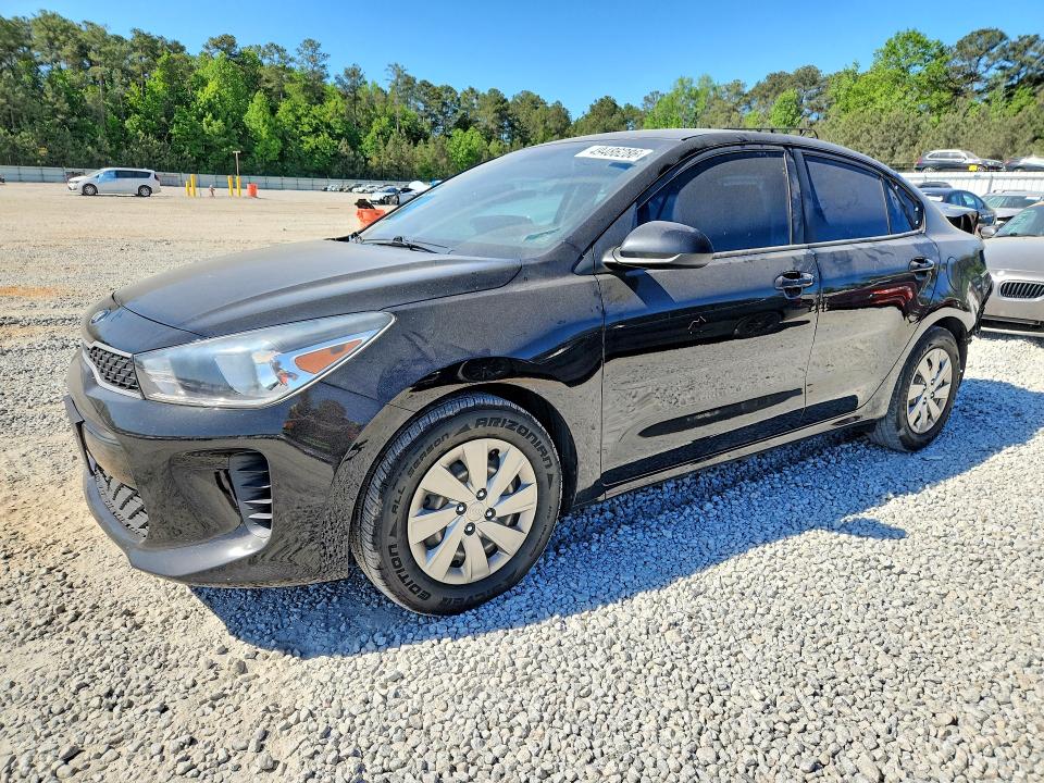 2020 Kia Rio VIN 3KPA24ADXLE320297 — COPART salvage auction photo