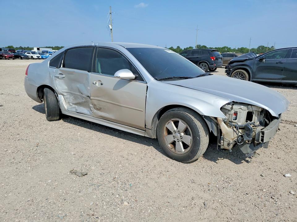 2012 Chevrolet Impala VIN 2G1WA5E37C1323101 COPART salvage auction — SIDE, Tx - Salvage Vehicle Title, sold $250 on 2026-07-02 (photo 4)