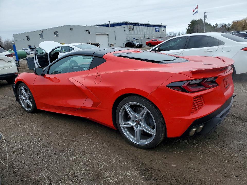 2022 Chevrolet Corvette VIN 1G1YB2D47N5121620 COPART salvage auction — FRONT END, ON - PERMIT NO BRAND - UNFIT, sold $51,000 on 2026-07-02 (photo 2)