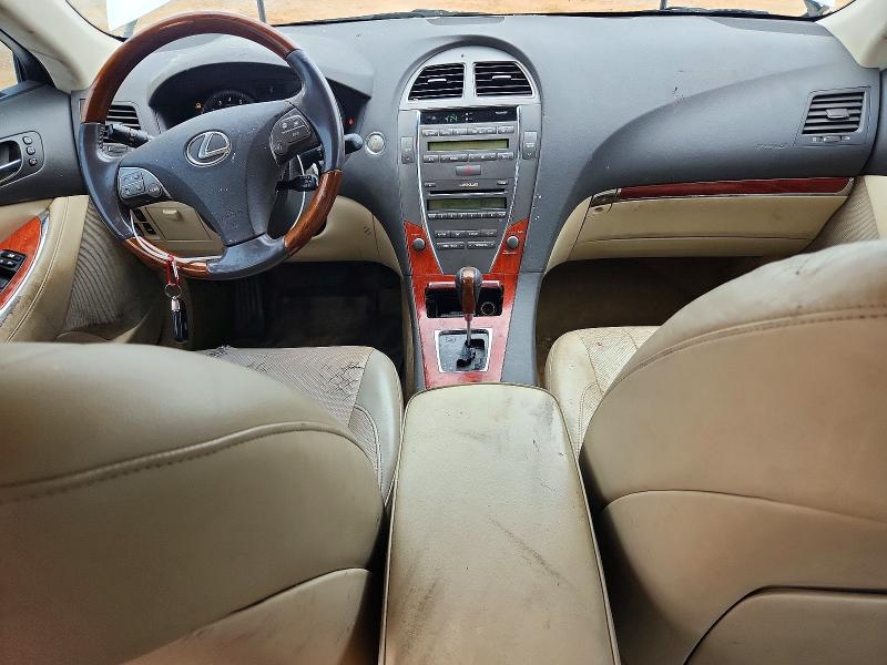 2010 Lexus ES VIN JTHBK1EG9A2412064 COPART salvage auction — FRONT END, Al - Cert Of Title-Salvage Title, sold $700 on 2026-07-29 (photo 8)