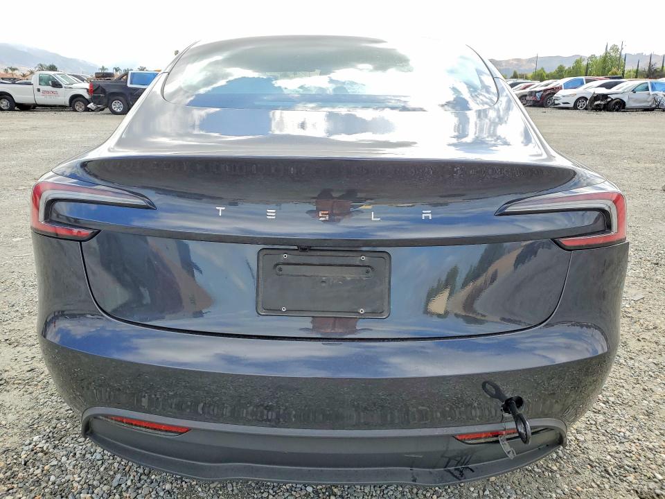2025 Tesla Model 3 VIN 5YJ3E1EA8SF082991 COPART salvage auction — FRONT END, Salvage Title, sold $4,600 on 2026-07-22 (photo 6)