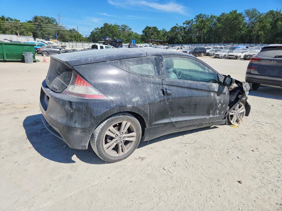 2011 Honda Cr-z VIN JHMZF1C49BS004273 COPART salvage auction — FRONT END, Fl - Cert Of Title Slvg Rebuildable, sold $650 on 2026-07-27 (photo 3)