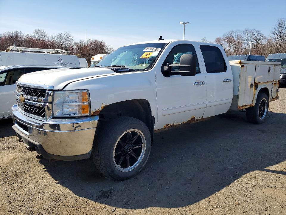 2011 Chevrolet Silverado 3500 VIN 1GB4K0CL5BF185409 — COPART salvage auction photo