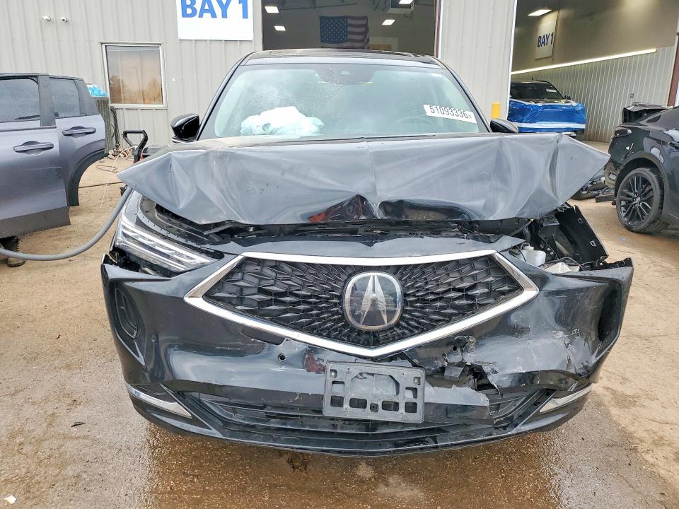 2024 Acura Mdx VIN 5J8YE1H41RL023656 COPART salvage auction — FRONT END, Il - Salvage Certificate, sold $9,100 on 2026-07-02 (photo 5)