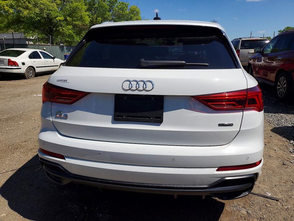 2021 Audi Q3 VIN WA1DECF34M1131299 COPART salvage auction — FRONT END, Salvage Title, sold $9,100 on 2026-07-15 (photo 6)