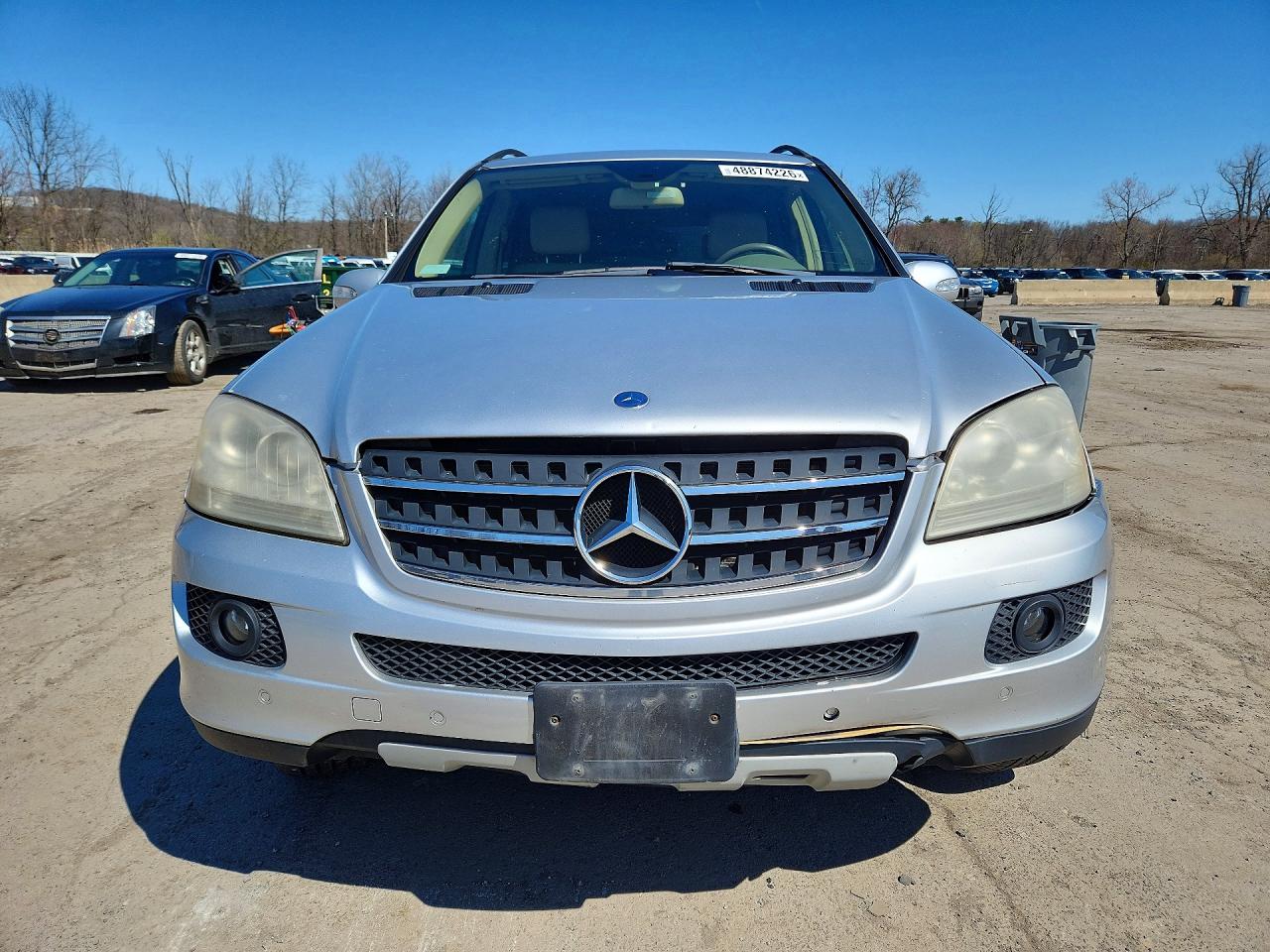 2007 Mercedes-Benz M-Class VIN 4JGBB86E17A249136 COPART salvage auction — Front End, NY - CERT OF TITLE W/UNSATISFD LIEN, sold $425 on 2026-07-03 (photo 5)