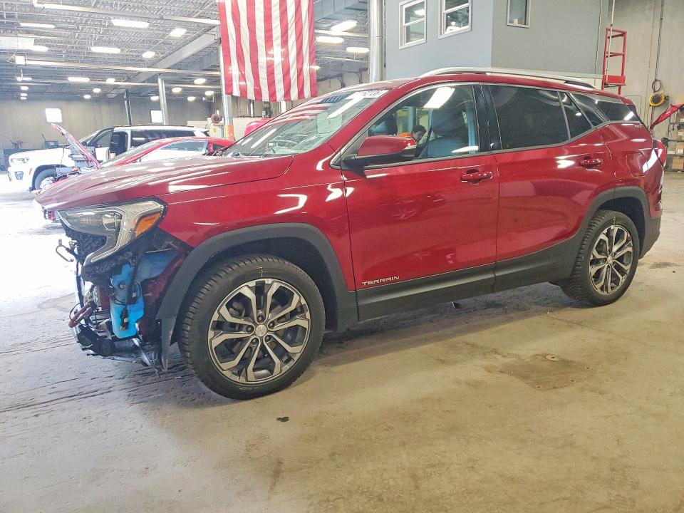2019 Gmc Terrain VIN 3GKALVEX4KL340941 COPART salvage auction — FRONT END, Mn - Cert Of Title-Salvage, sold $4,450 on 2026-07-09 (photo 1)