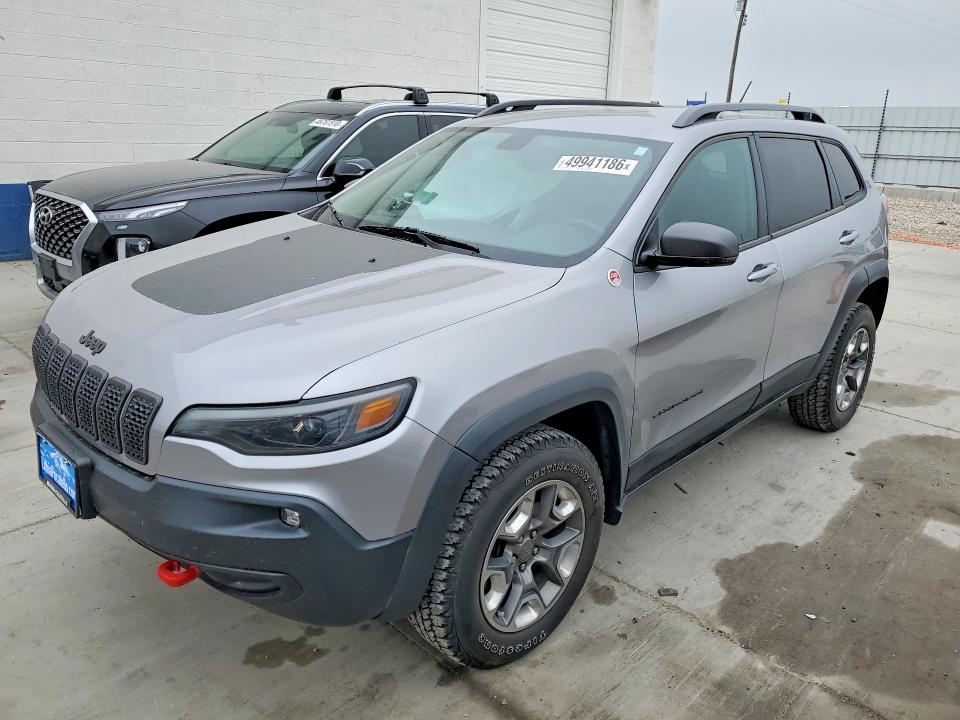 2019 Jeep Cherokee VIN 1C4PJMBX1KD259184 COPART salvage auction — SIDE, Ut - Salvage Certificate, sold $3,600 on 2026-07-20 (photo 1)