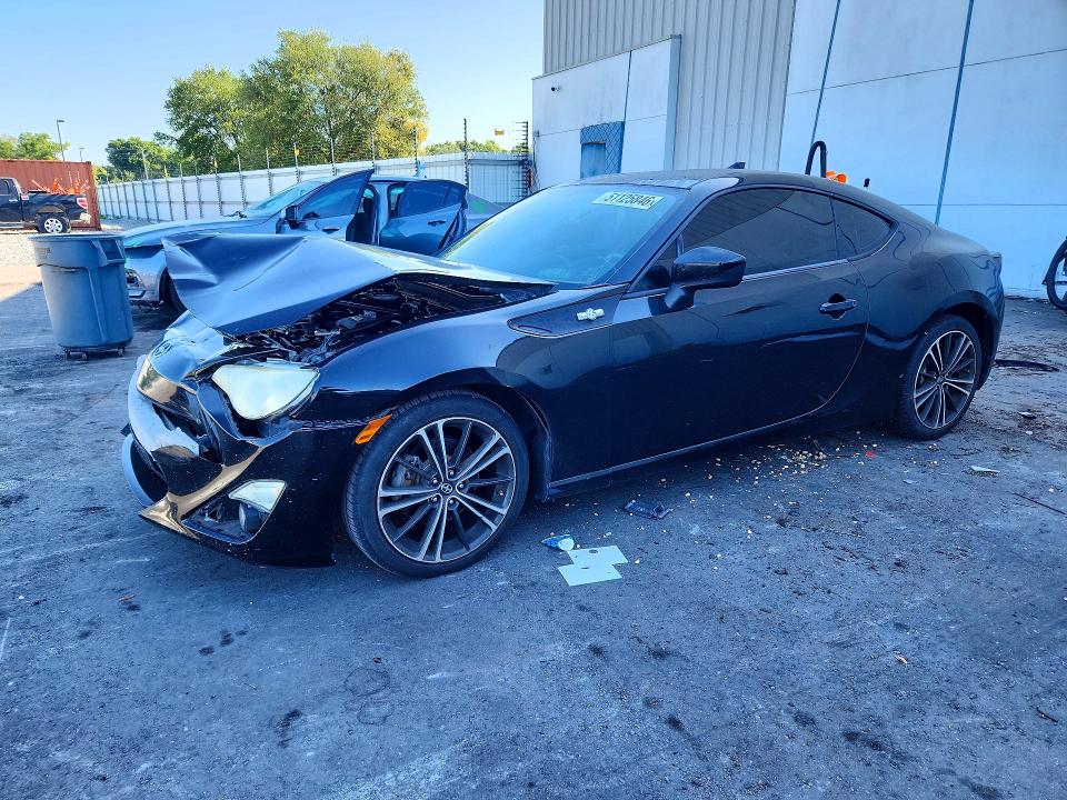2013 Scion Fr-s VIN JF1ZNAA19D1717265 COPART salvage auction — FRONT END, Fl - Cert Of Title Slvg Rebuildable, sold $1,950 on 2026-07-06 (photo 1)