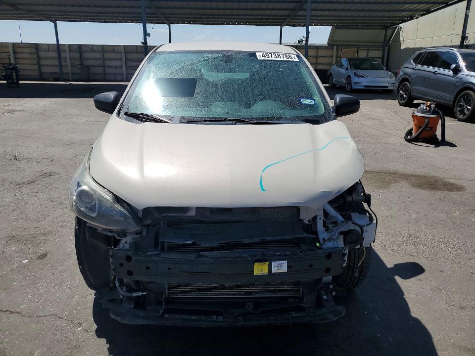2020 Chevrolet Spark VIN KL8CB6SA8LC472801 COPART salvage auction — FRONT END, Tx - Salvage Vehicle Title, sold $125 on 2026-07-24 (photo 5)