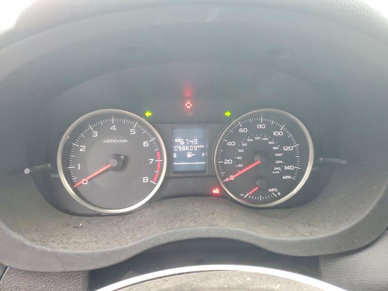 2014 Subaru Xv VIN JF2GPAGC9E8209280 COPART salvage auction — FRONT END, Id - Salvage Certificate Of Title, sold $775 on 2026-07-29 (photo 9)