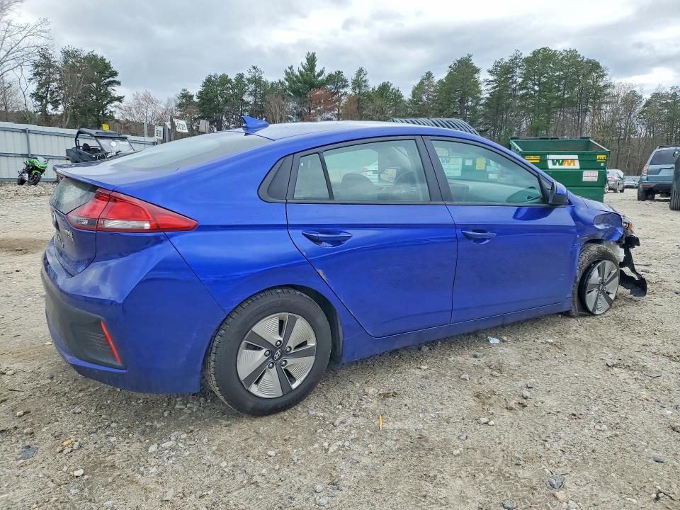 2020 Hyundai Ioniq VIN KMHC65LCXLU241748 COPART salvage auction — FRONT END, Id - Salvage Certificate Of Title, sold $3,000 on 2026-07-15 (photo 3)