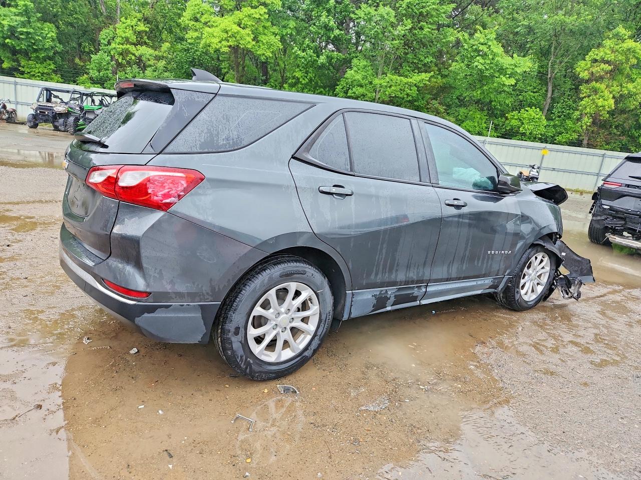 2018 Chevrolet Equinox VIN 3GNAXHEV7JS506168 COPART salvage auction — Front End, LA - CERT OF TITLE-SALVAGE, sold $2,100 on 2026-07-09 (photo 3)