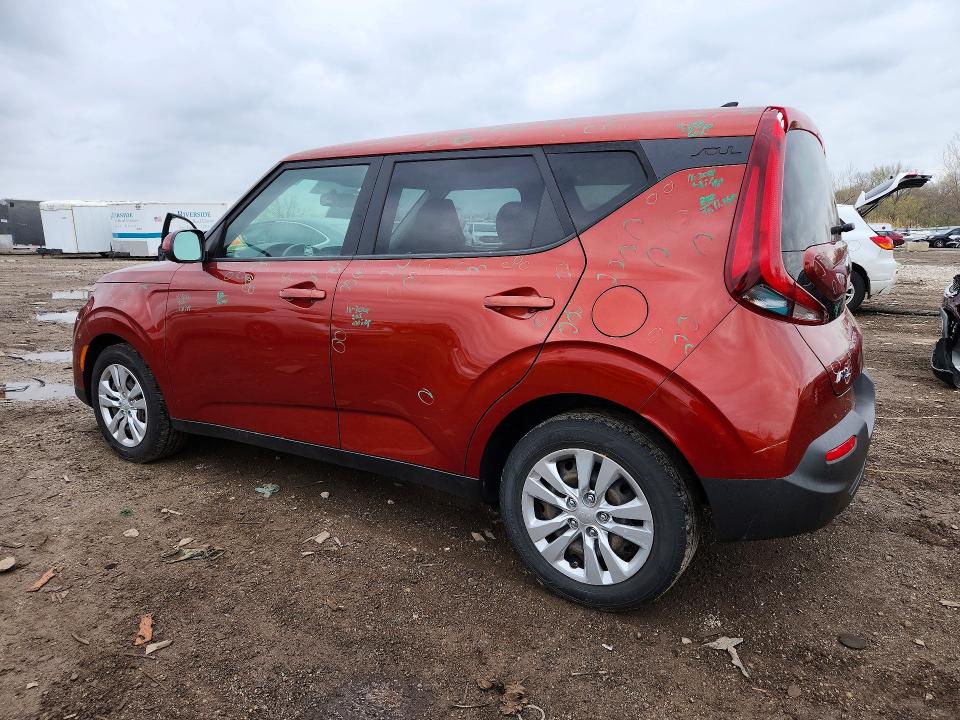 2021 Kia Soul VIN KNDJ23AU1M7791363 COPART salvage auction — HAIL, Il - Salvage Certificate, sold $2,650 on 2026-07-10 (photo 2)