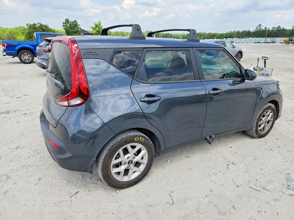 2021 Kia Soul VIN KNDJ23AU3M7768795 COPART salvage auction — FRONT END, Ga - Cert Of Title-Salvage, sold $275 on 2026-07-29 (photo 3)