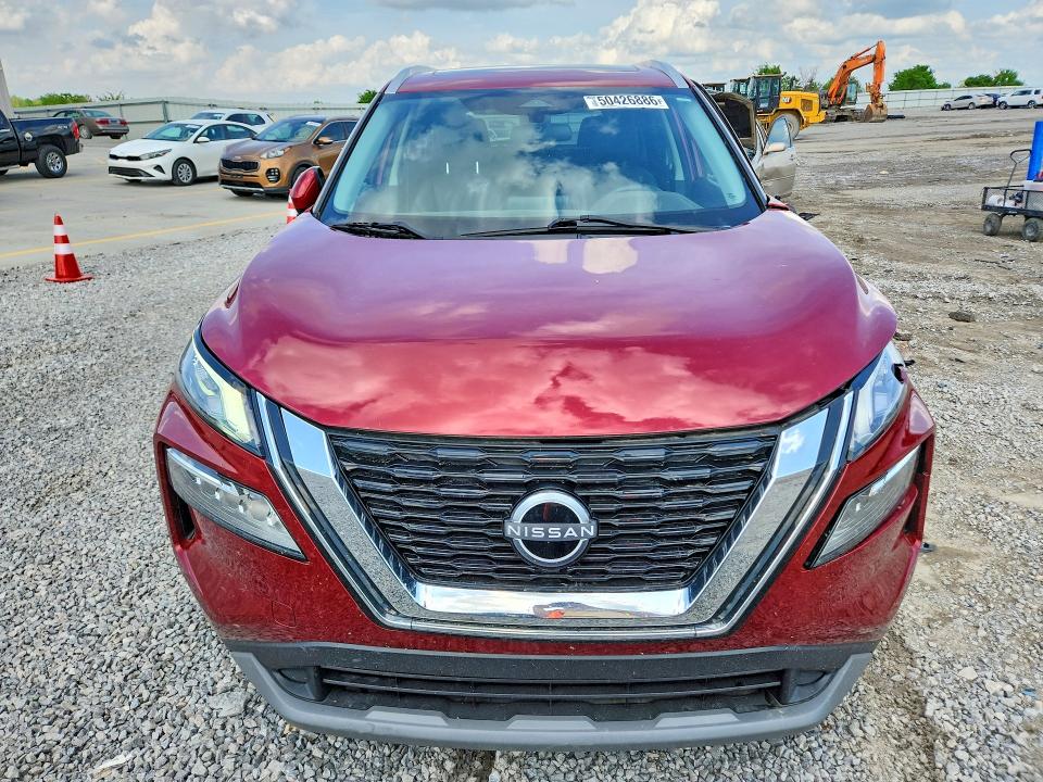 2022 Nissan Rogue VIN 5N1BT3BA9NC670297 COPART salvage auction — SIDE, Salvage Title, sold $5,400 on 2026-07-09 (photo 5)