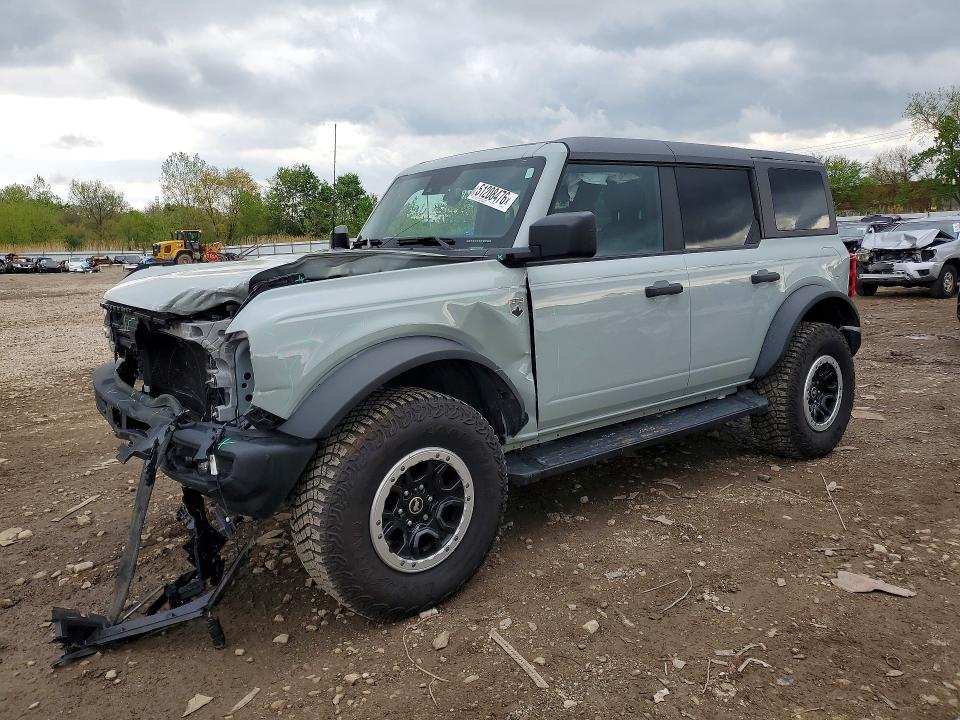2023 Ford Bronco VIN 1FMEE5DP8PLB92638 COPART salvage auction — FRONT END, Il - Salvage Certificate, sold $15,700 on 2026-07-29 (photo 1)