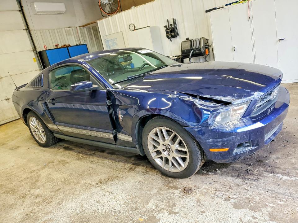 2012 Ford Mustang VIN 1ZVBP8AM2C5252180 COPART salvage auction — FRONT END, Pa - Certificate Of Salvage, sold $650 on 2026-07-09 (photo 4)