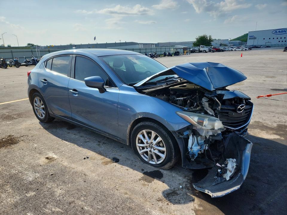 2015 Mazda 3 VIN JM1BM1M7XF1226074 COPART salvage auction — FRONT END, OK - CERT OF TITLE-SALVAGE, sold $1,100 on 2026-07-24 (photo 4)