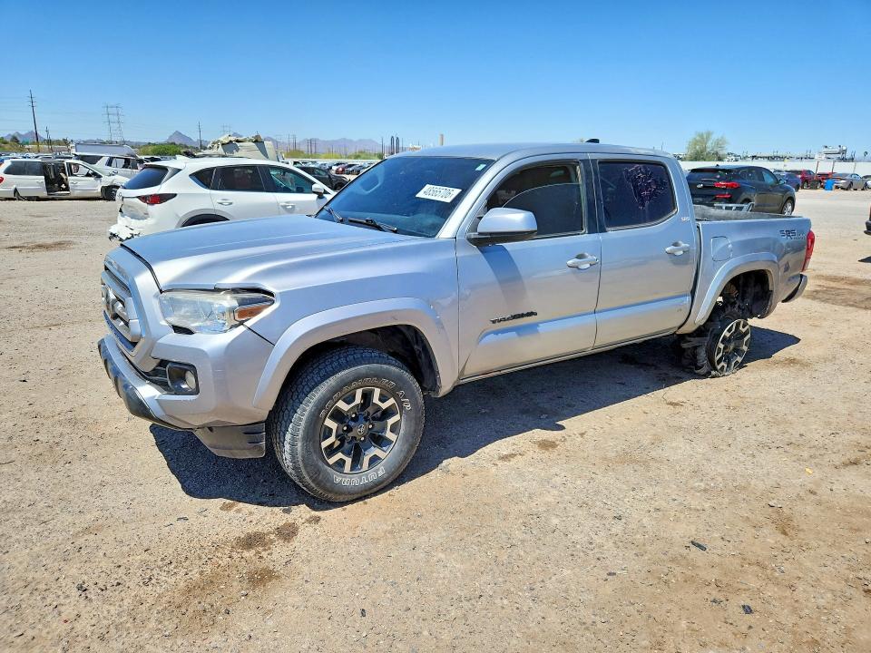 2020 Toyota Tacoma VIN 5TFAZ5CN9LX087617 COPART salvage auction — VANDALISM, Ca - Salvage Certificate, sold $6,700 on 2026-07-17 (photo 1)