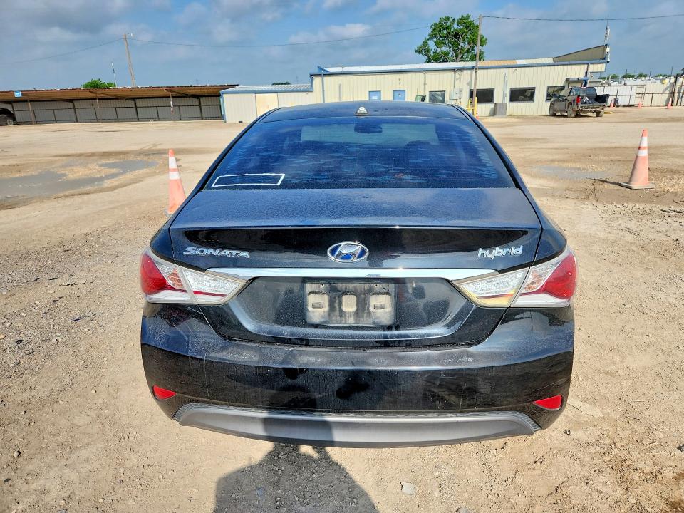 2012 Hyundai Sonata VIN KMHEC4A43CA032960 COPART salvage auction — FRONT END, Tx - Salvage Vehicle Title, sold $600 on 2026-07-08 (photo 6)
