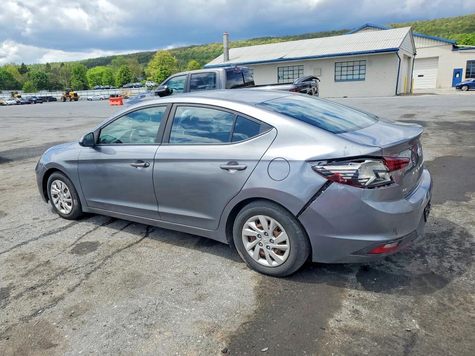2019 Hyundai Elantra VIN 5NPD74LF9KH466987 COPART salvage auction — REAR END, Pa - Cert Of Title (P), sold $3,100 on 2026-07-09 (photo 2)
