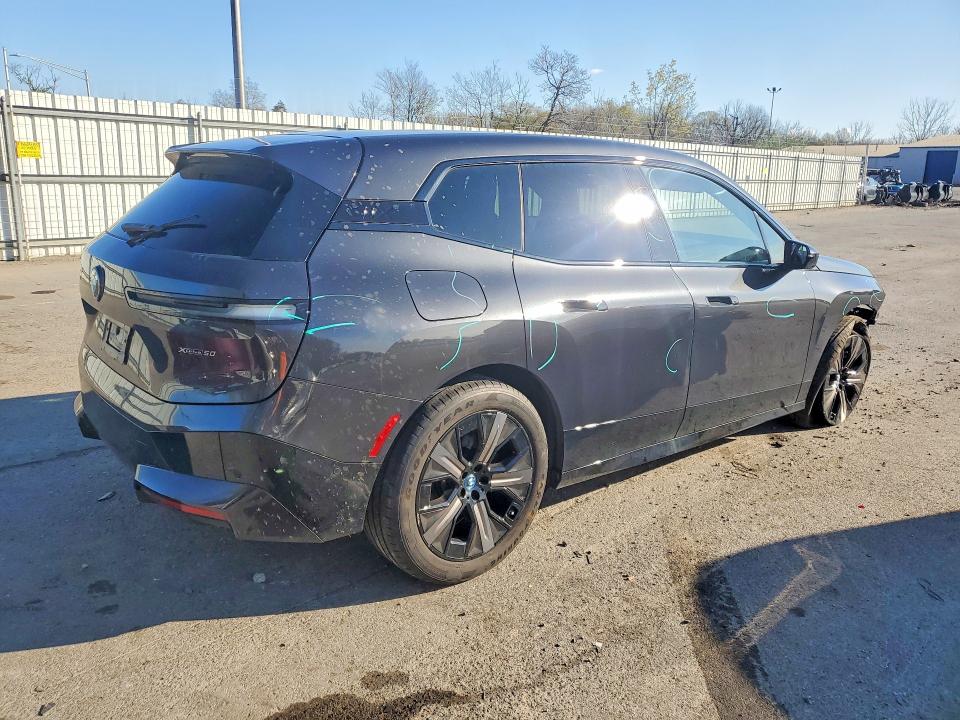 2025 BMW Ix VIN WB523CF06SCT00437 COPART salvage auction — FRONT END, Nj - Cert Of Title-Salvage, sold $10,400 on 2026-07-23 (photo 3)