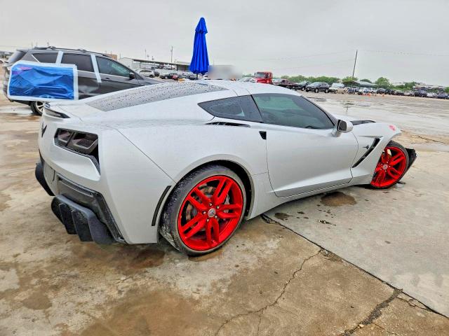 2019 Chevrolet Corvette VIN 1G1YA2D71K5101498 COPART salvage auction — FRONT END, Nm - Cert Of Title-Salvage, sold $12,000 on 2026-07-02 (photo 3)