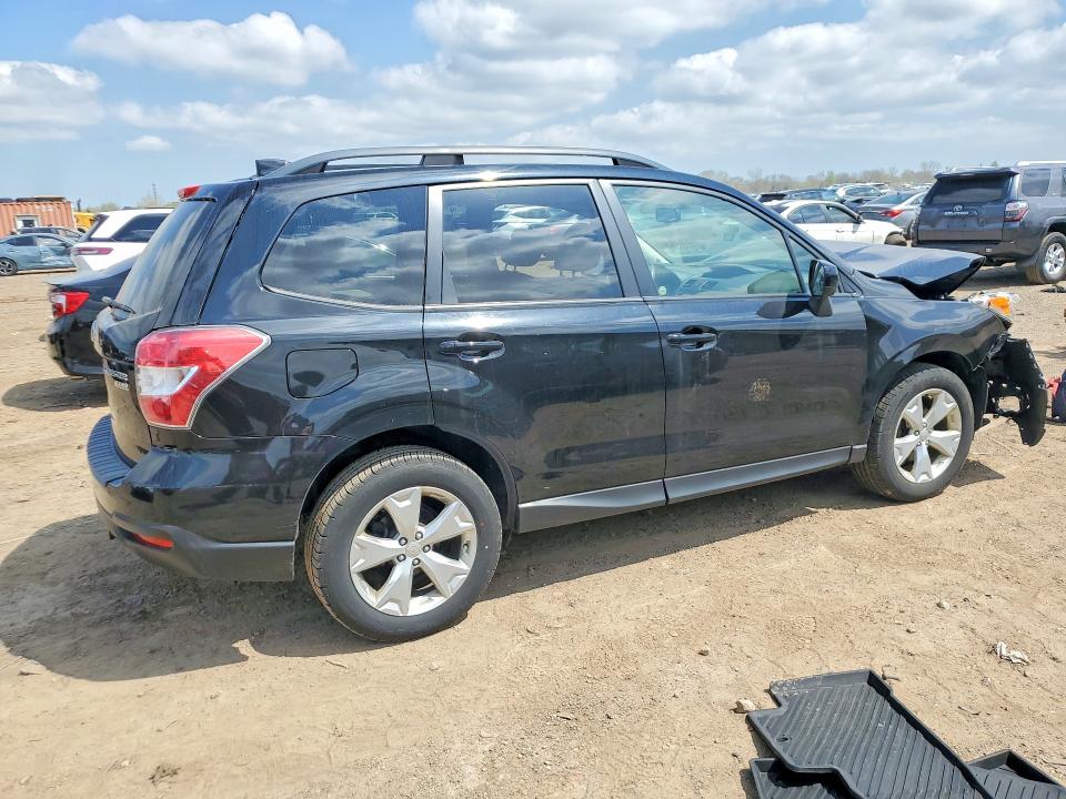 2016 Subaru Forester VIN JF2SJADC6GH527988 COPART salvage auction — FRONT END, Il - Salvage Certificate, sold $625 on 2026-07-07 (photo 3)