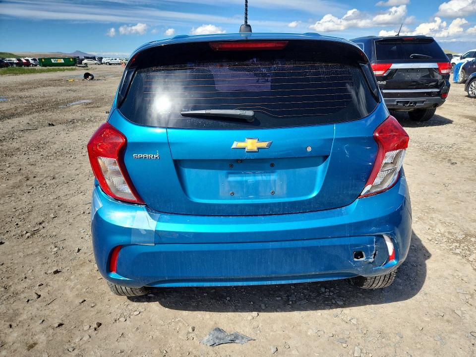 2021 Chevrolet Spark VIN KL8CB6SAXMC709757 COPART salvage auction — REAR END, Ut - Salvage Certificate, sold $1,350 on 2026-07-31 (photo 6)