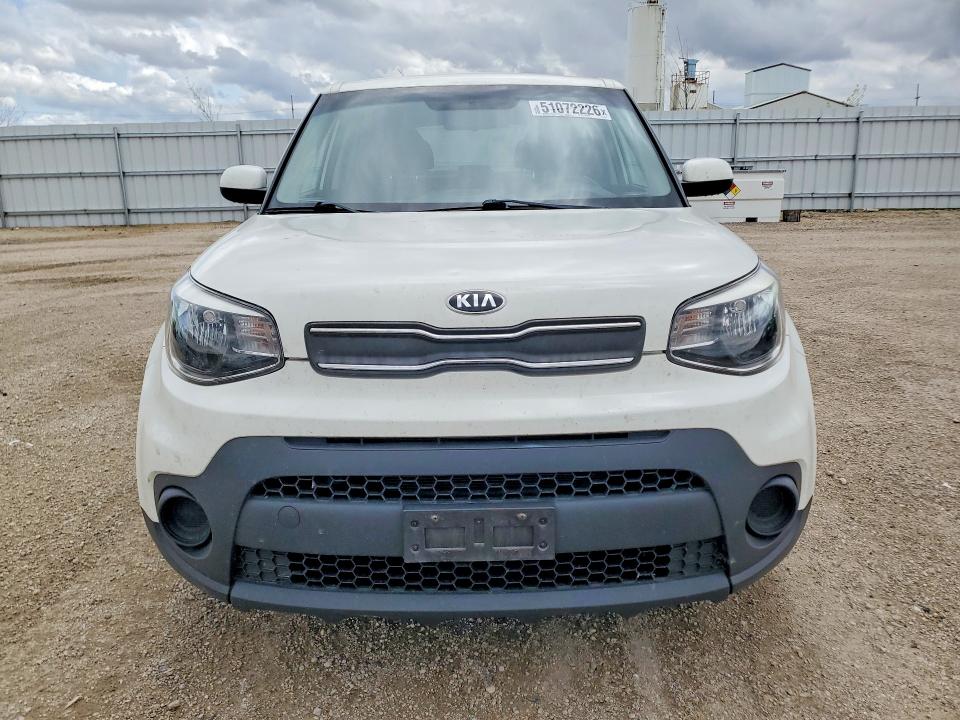 2019 Kia Soul VIN KNDJN2A22K7690460 COPART salvage auction — HAIL, Id - Salvage Certificate Of Title, sold $2,900 on 2026-07-22 (photo 5)