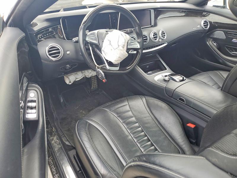 2015 Mercedes-benz S-klasse VIN WDDXJ8FB5FA010566 COPART salvage auction — FRONT END, Tx - Salvage Vehicle Title, sold $13,900 on 2026-07-09 (photo 8)