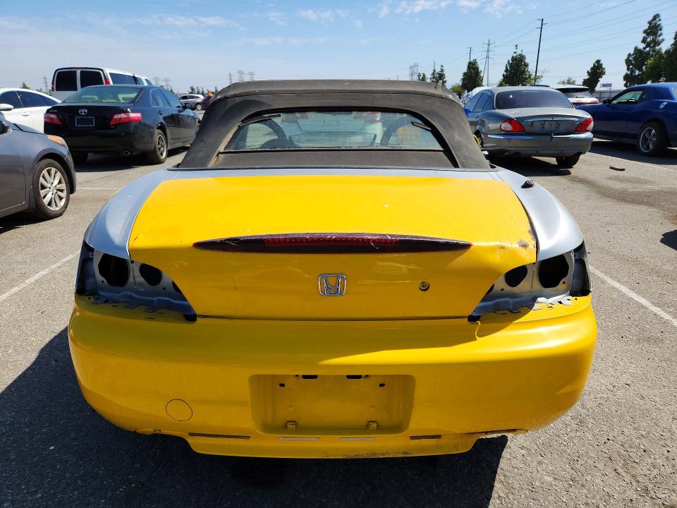 2005 Honda S2000 VIN JHMAP214X5S001857 COPART salvage auction — ALL OVER, Ca - Certificate Of Title (P), sold $675 on 2026-07-02 (photo 6)