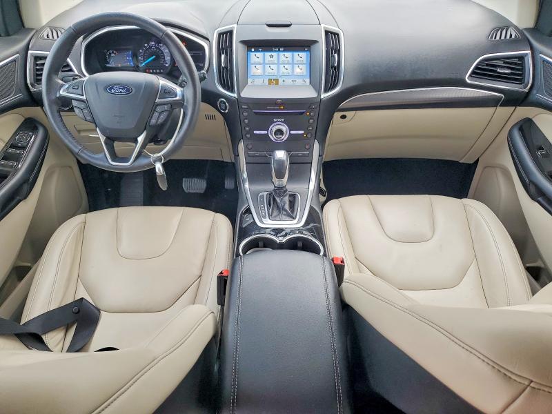2017 Ford Edge VIN 2FMPK3K86HBC63662 COPART salvage auction — SIDE, Tx - Certificate Of Title, sold $4,850 on 2026-07-02 (photo 8)
