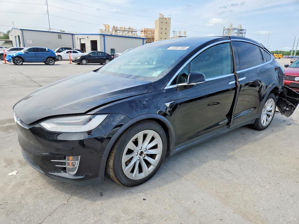 2020 Tesla Model x VIN 5YJXCAE23LF232264 COPART salvage auction — REAR END, LA, sold $10,200 on 2026-07-15 (photo 1)