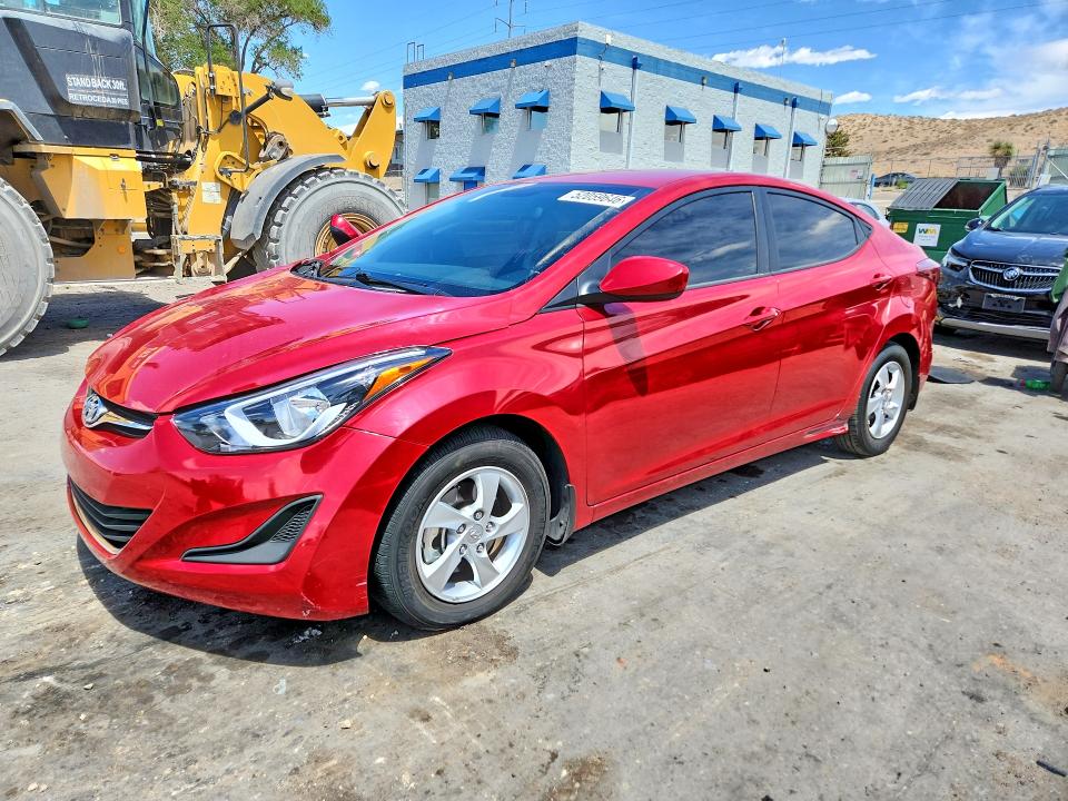 2014 Hyundai VIN KMHDH4AE6EU212019 COPART salvage auction — FRONT END, Nm - Cert Of Title-Salvage, sold $2,100 on 2026-07-13 (photo 1)