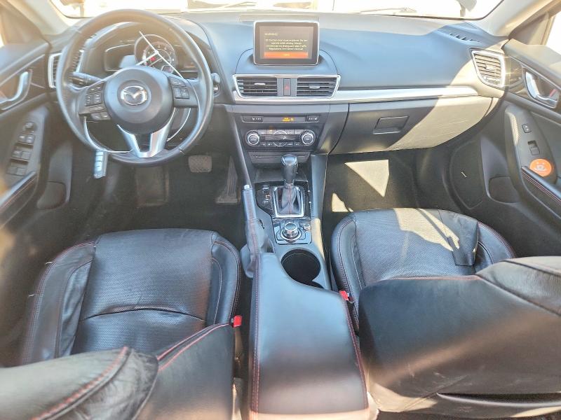 2014 Mazda 3 VIN JM1BM1W36E1130998 COPART salvage auction — HAIL, Id - Salvage Certificate Of Title, sold $200 on 2026-07-21 (photo 8)