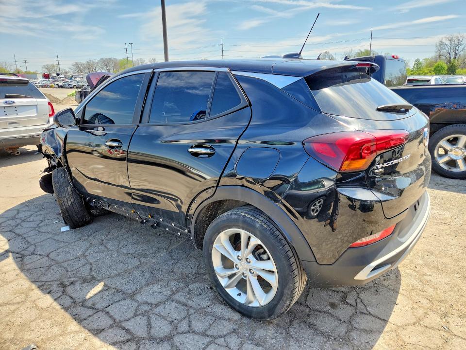 2022 Buick Encore VIN KL4MMCSL9NB038475 COPART salvage auction — FRONT END, Il - Certificate Of Title (P), sold $4,500 on 2026-07-06 (photo 2)
