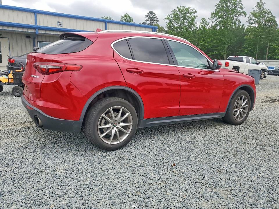 2018 Alfa romeo Stelvio VIN ZASFAKBN5J7B72391 COPART salvage auction — FRONT END, Nc - Salvage Certificate Of Title, sold $1,300 on 2026-07-30 (photo 3)