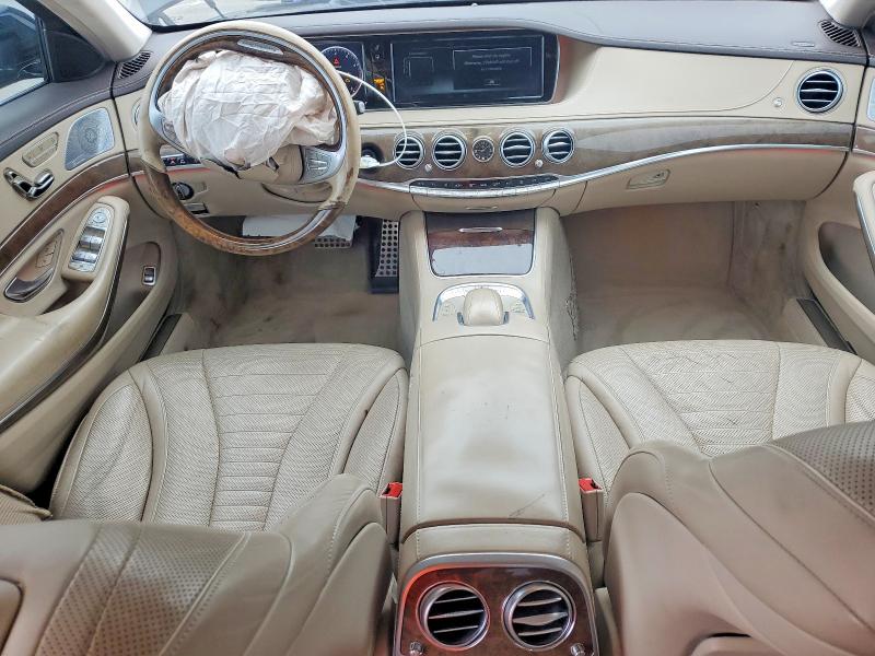2014 Mercedes-benz S-klasse VIN WDDUG8FB6EA026842 COPART salvage auction — FRONT END, Nc - Salvage Certificate Of Title, sold $3,700 on 2026-07-24 (photo 8)
