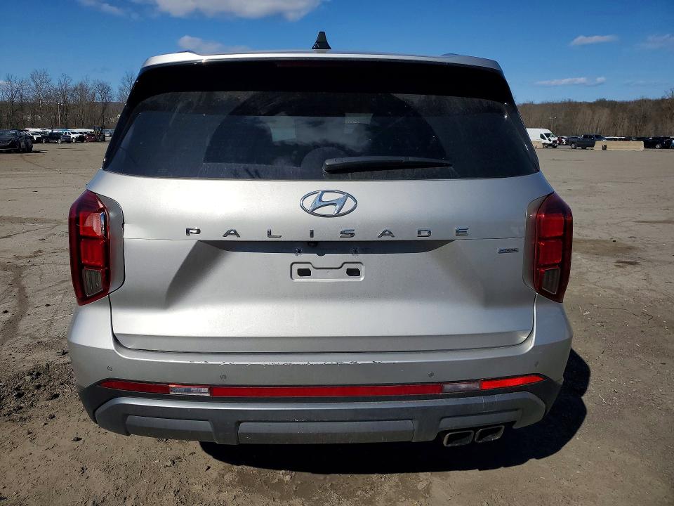 2025 Hyundai Palisade VIN KM8R2DGE7SU874718 COPART salvage auction — FRONT END, Id - Salvage Certificate Of Title, sold $8,700 on 2026-07-09 (photo 6)