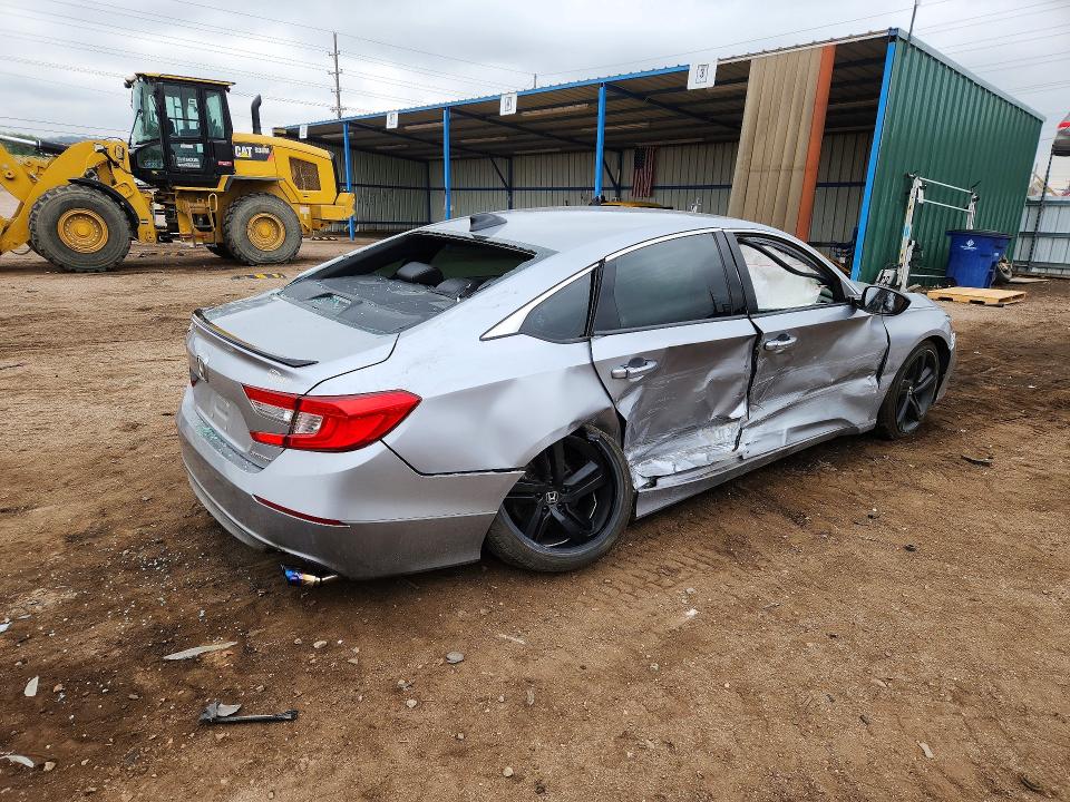 2021 Honda Accord VIN 1HGCV1F36MA085367 COPART salvage auction — SIDE, Tx - Salvage Vehicle Title, sold $4,700 on 2026-07-20 (photo 3)