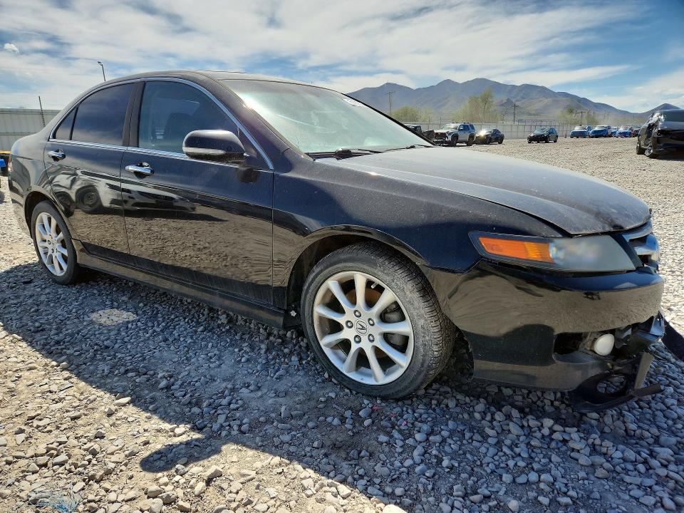2007 Acura Tsx VIN JH4CL96887C008263 COPART salvage auction — FRONT END, Ut - Certificate Of Title, sold $550 on 2026-07-07 (photo 4)
