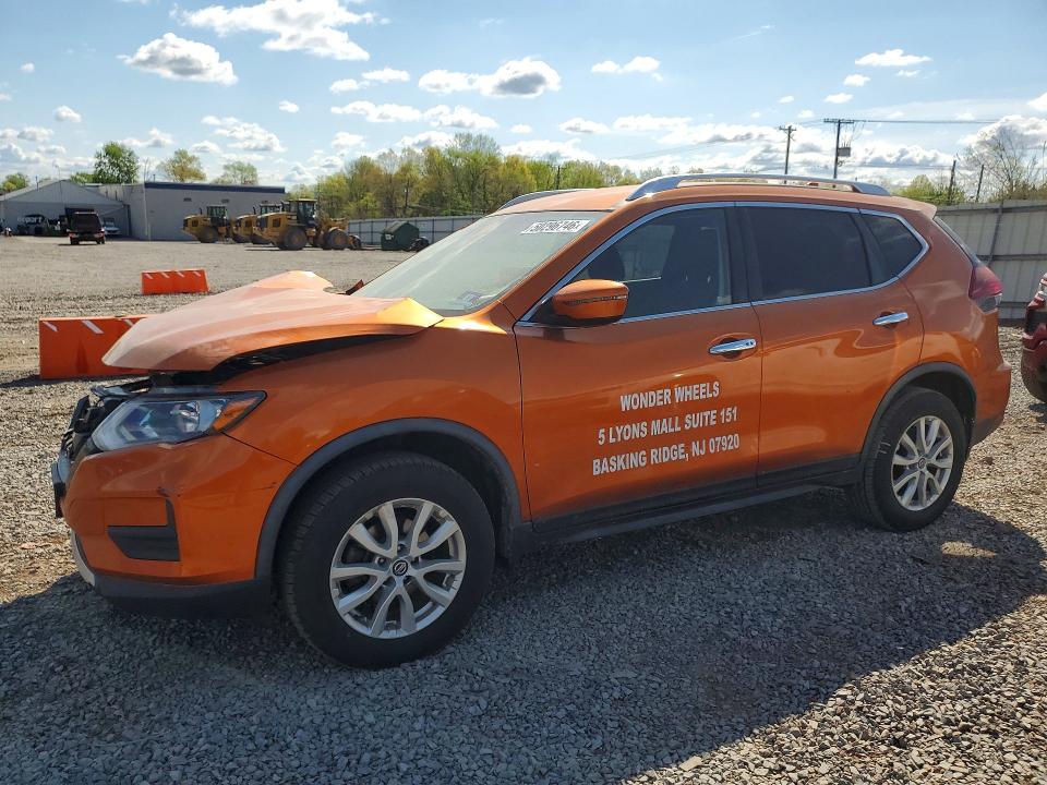 2019 Nissan Rogue VIN JN8AT2MV4KW379361 COPART salvage auction — FRONT END, Nj - Cert Of Title-Salvage, sold $1,900 on 2026-07-24 (photo 1)